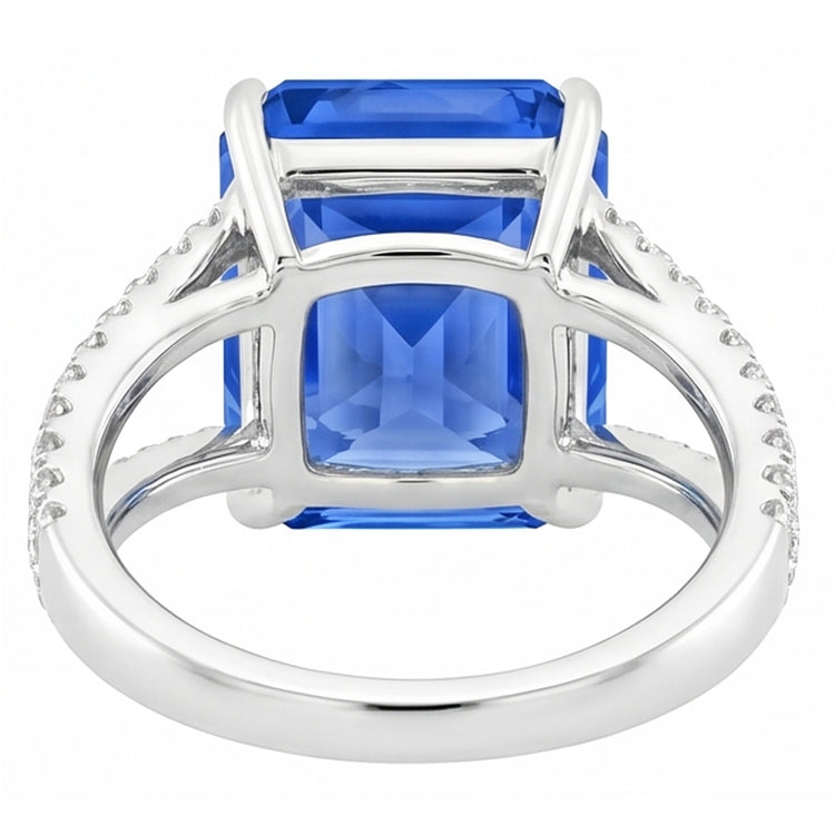 Bague Saphir Naturel 5 Carats