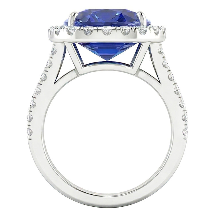 Bague Saphir Naturel 6 Carats