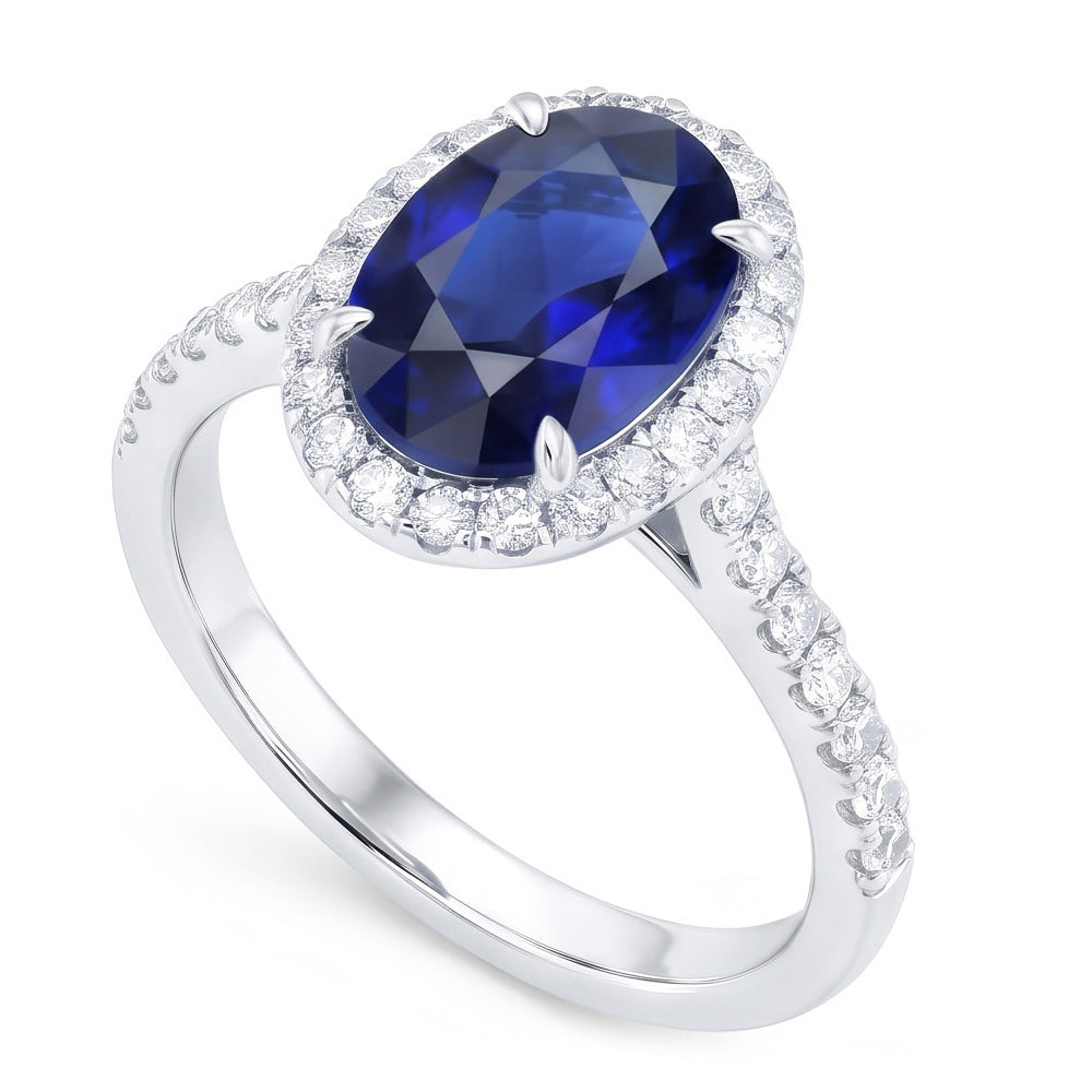 Bague Saphir Naturel 7.50 Carats