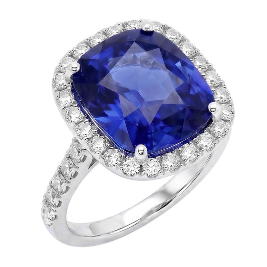 Bague Saphir Naturel 9.75 Carats