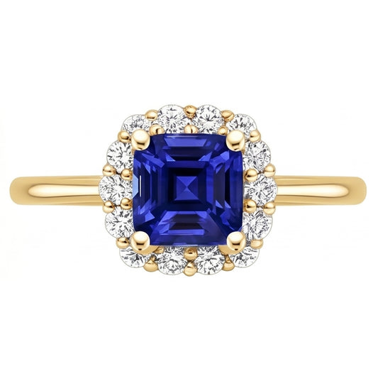 Bague Saphir Or Jaune