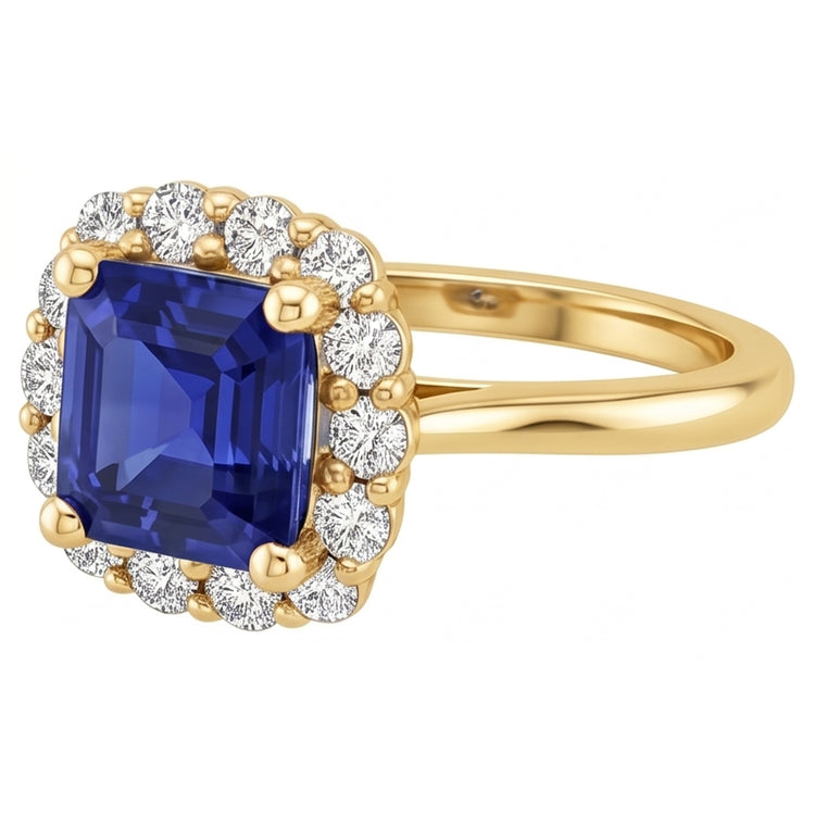 Bague Saphir Or Jaune