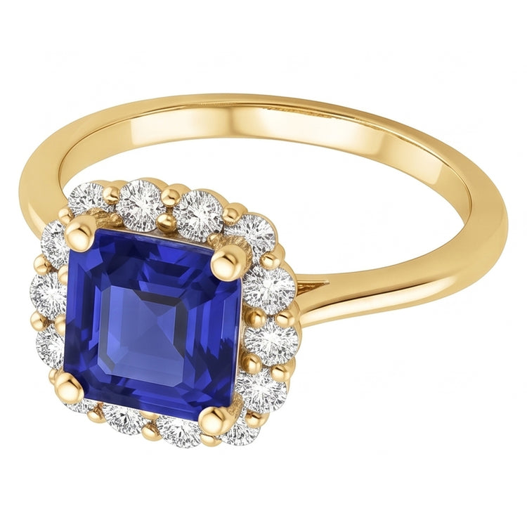 Bague Saphir Or Jaune
