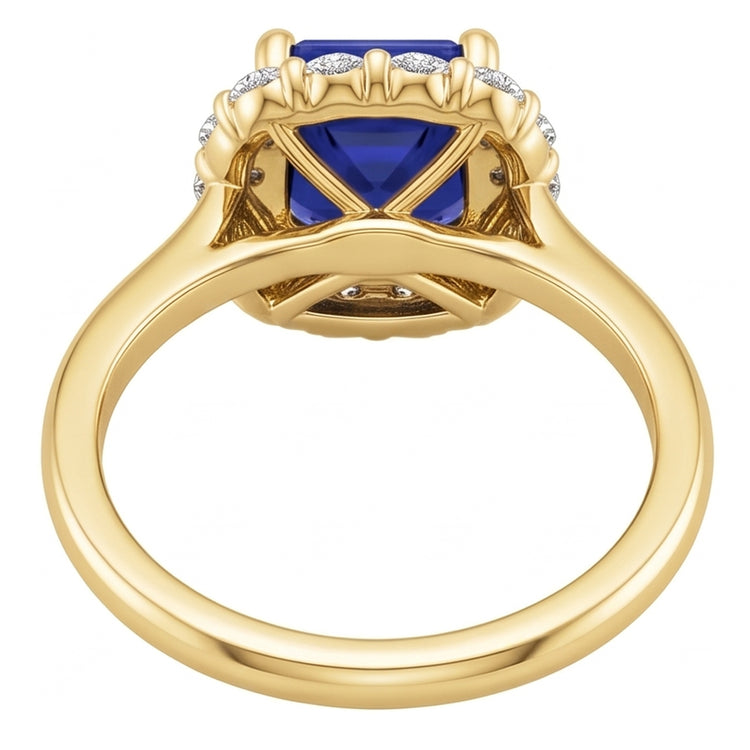 Bague Saphir Or Jaune
