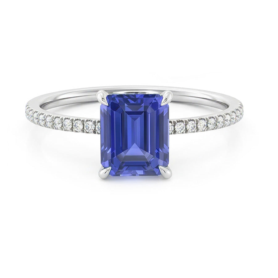 naturel diamant 3.50carats bague détail rapproché