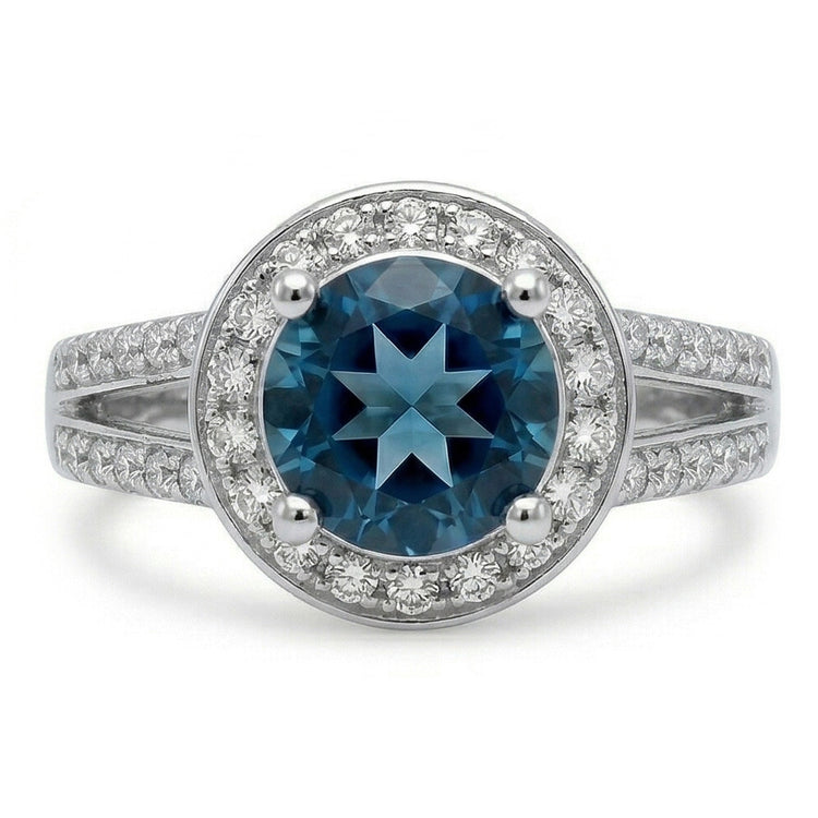 naturel diamant 4carats bague angle de côté