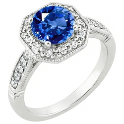 Bague Diamant Naturel 3.35 Carats