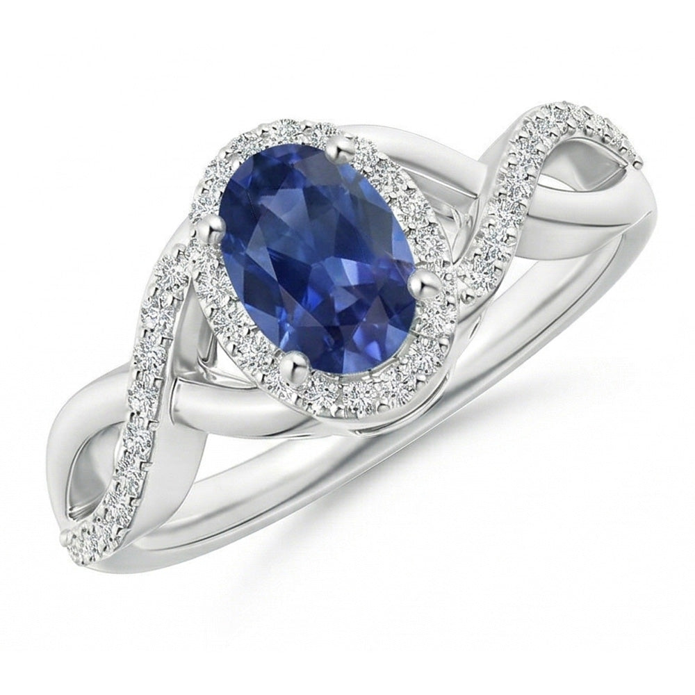 naturel round diamant 1.85carats bague vue de face