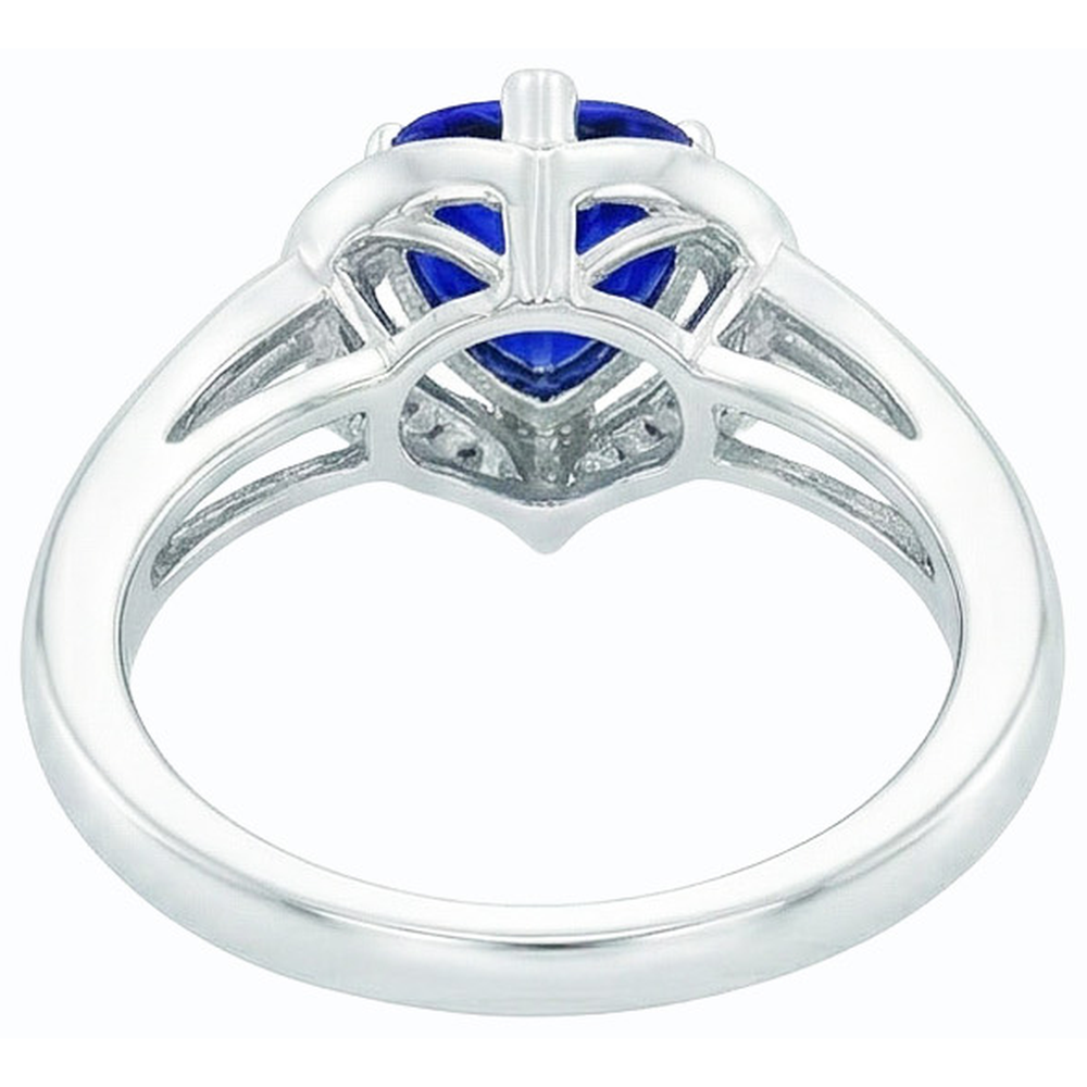 naturel round diamant 1.50carats bague angle de côté
