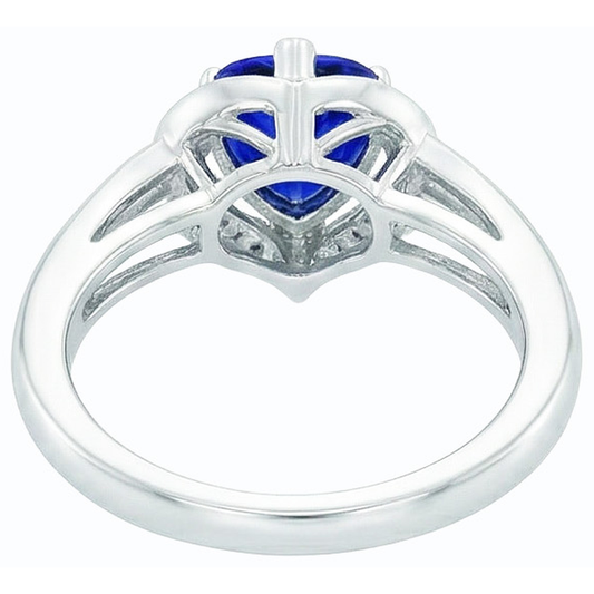 naturel round diamant 1.50carats bague angle de côté