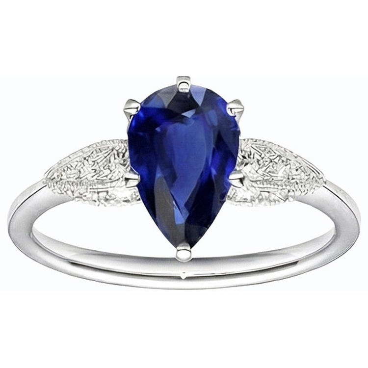 naturel baguette diamant 3.50carats bague détail rapproché