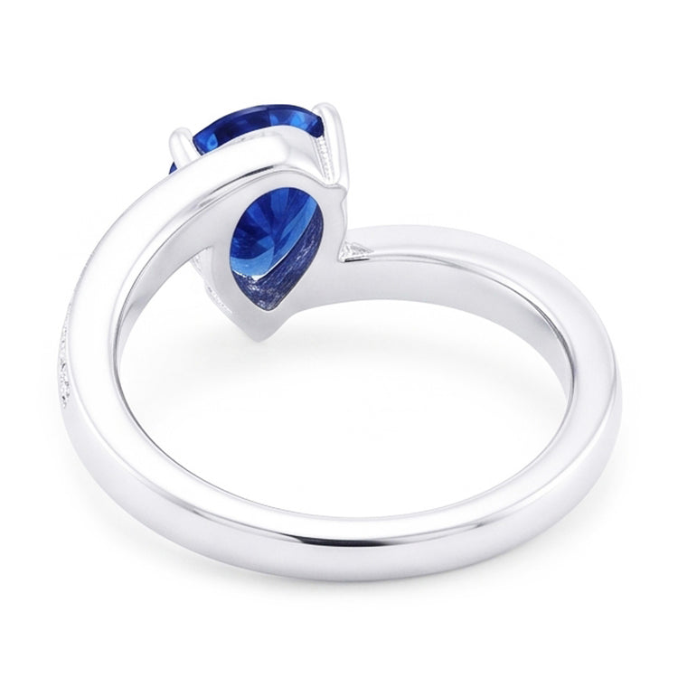 Bague Saphir Tension 2 Ct
