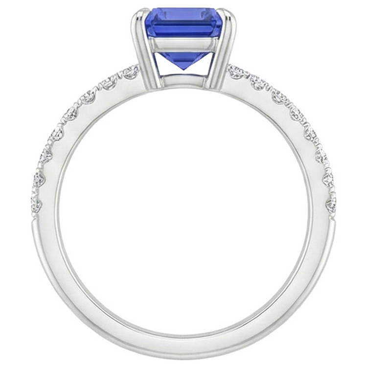 naturel diamant 4carats bague détail rapproché