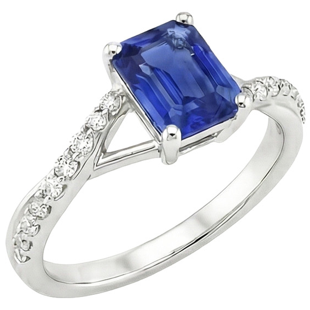 naturel diamant 4carats bague angle de côté