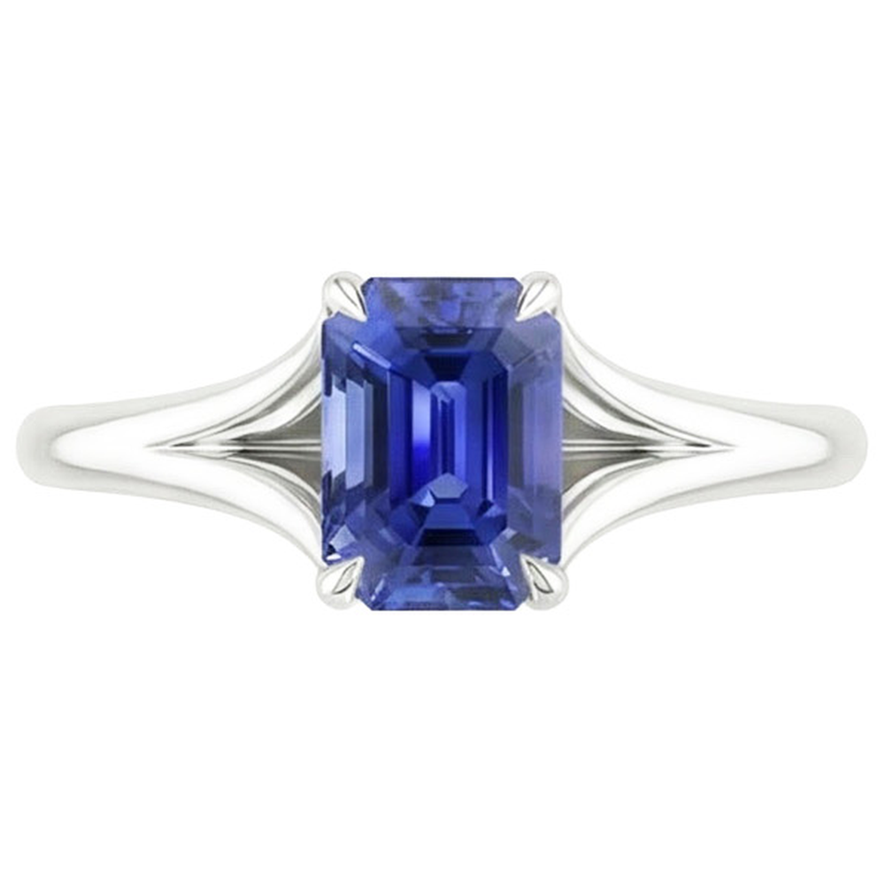 naturel diamant 3carats bague vue de profil