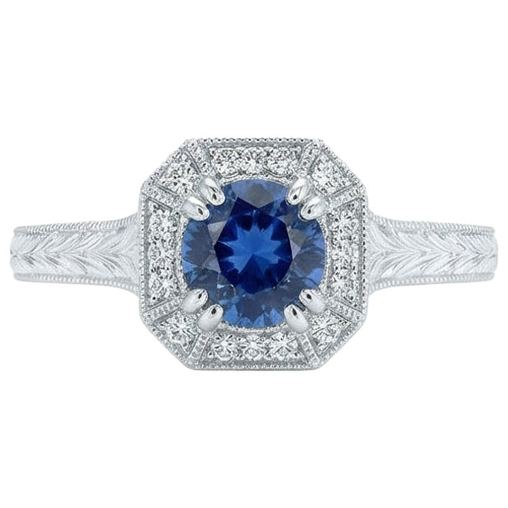 naturel diamant 3.75carats bague détail rapproché