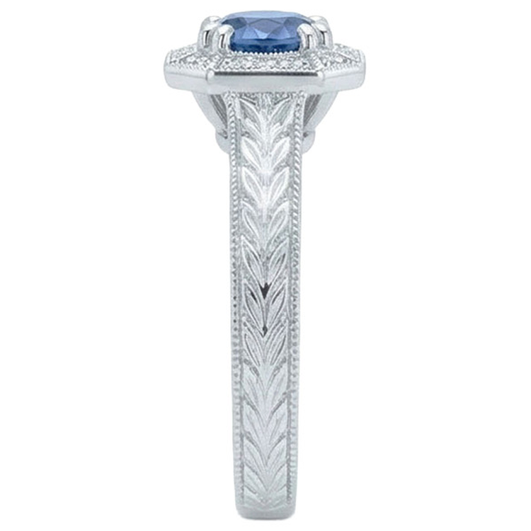 naturel diamant 3.75carats bague vue de dessus