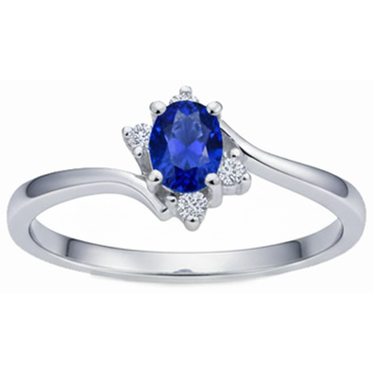 naturel oval diamant 1.90carats bague détail rapproché