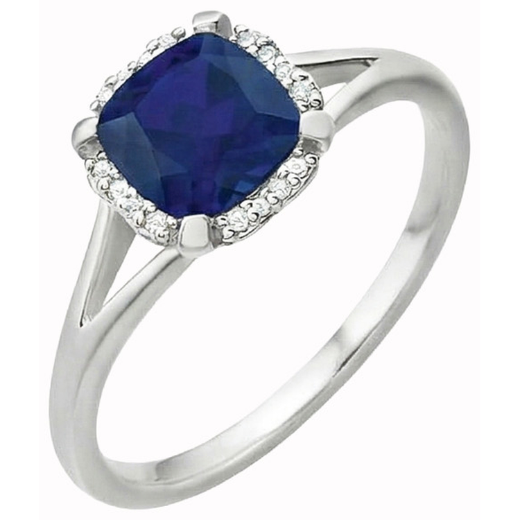 naturel cushion diamant 2.50carats bague détail rapproché