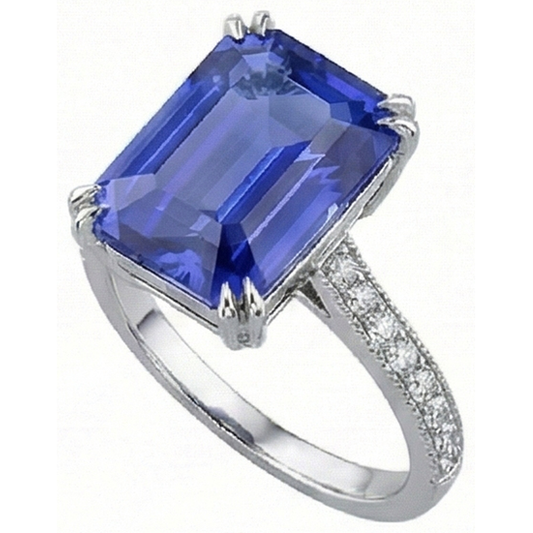 naturel diamant 3carats bague angle de côté
