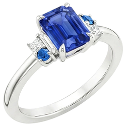 Bague Saphir Naturel 3 Carats