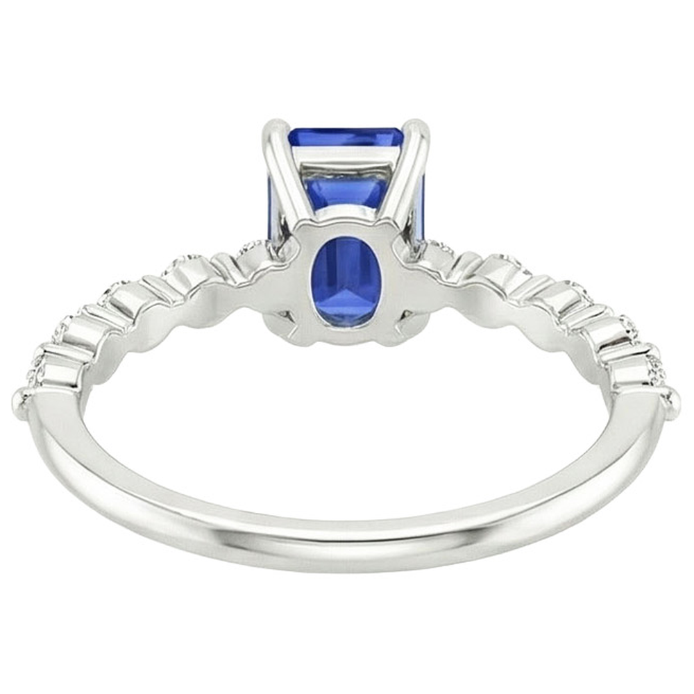 naturel diamant 4carats bague angle de côté