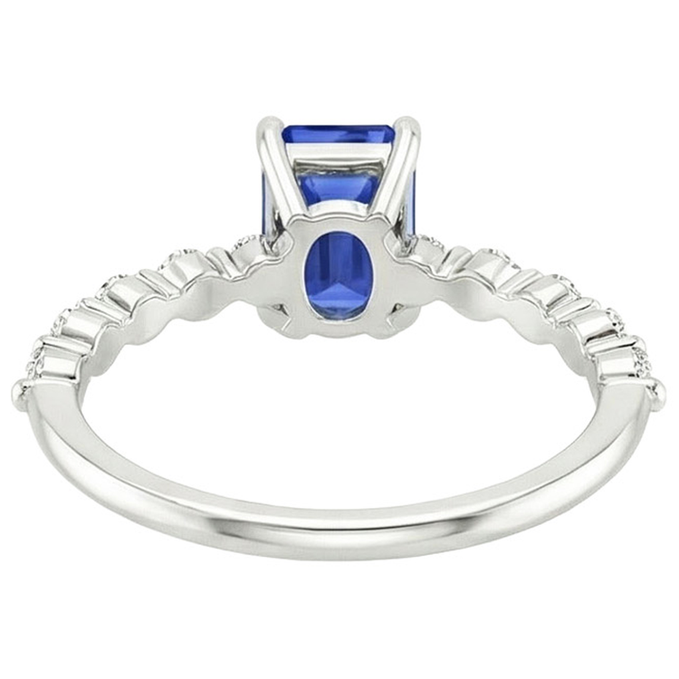 naturel diamant 4carats bague angle de côté