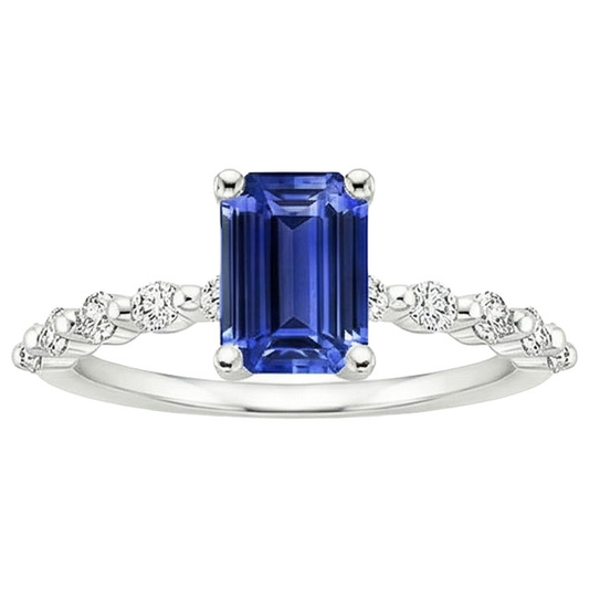 naturel diamant 4carats bague détail rapproché