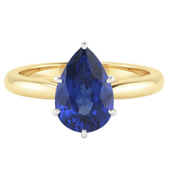 Bague Saphir Naturel 3 Carats