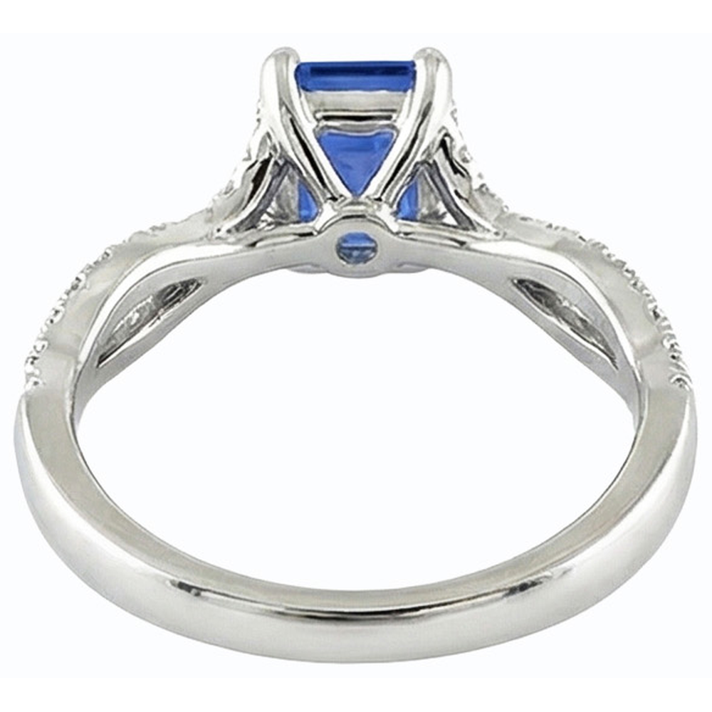 naturel diamant 2.50carats bague vue de face