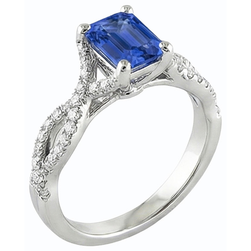 naturel diamant 2.50carats bague détail rapproché