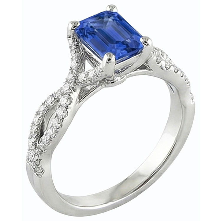 naturel diamant 2.50carats bague détail rapproché