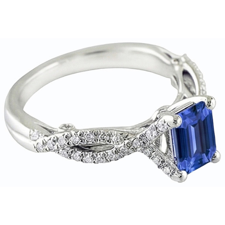naturel diamant 2.50carats bague vue de dessus