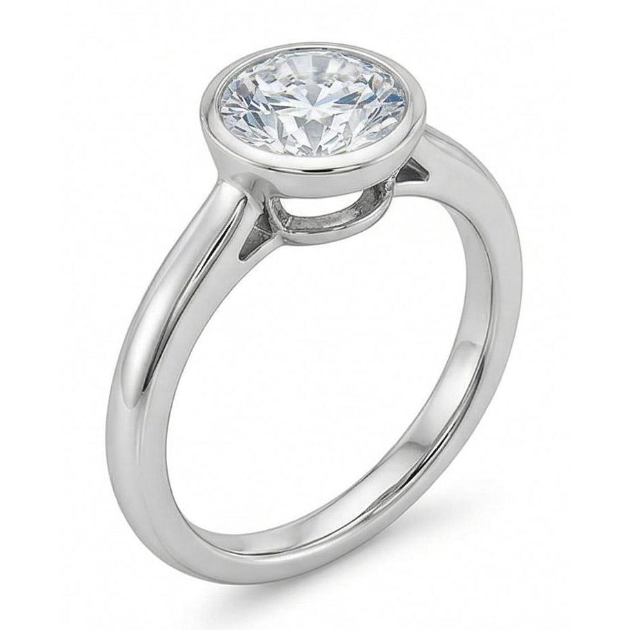naturel diamant 1.20carats bague détail rapproché