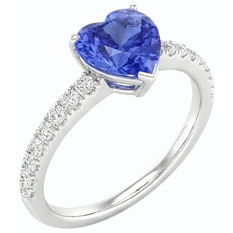 naturel round diamant 3carats bague détail rapproché