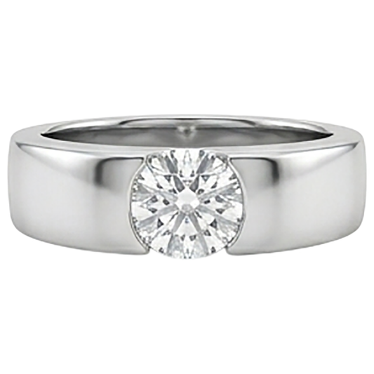 Bague Solitaire Diamant Naturels Extraits des Mines ( et non cultivés en laboratoire ) Magnifique 2 Carats Or