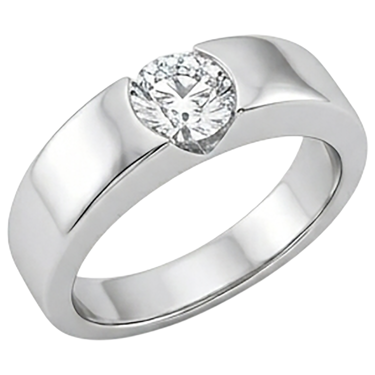 Bague Solitaire Diamant Naturels Extraits des Mines ( et non cultivés en laboratoire ) Magnifique 2 Carats Or