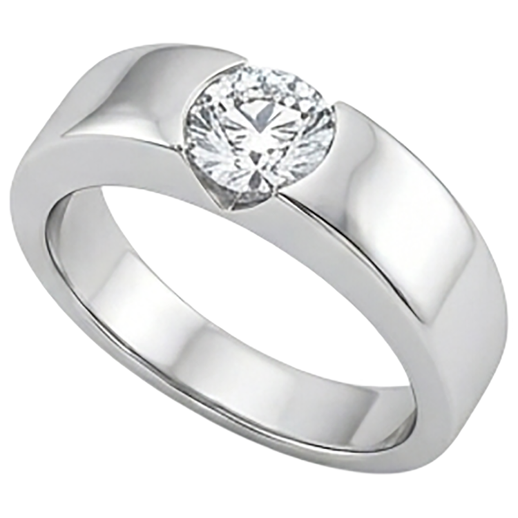 Bague Solitaire Diamant Naturels Extraits des Mines ( et non cultivés en laboratoire ) Magnifique 2 Carats Or