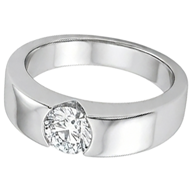 Bague Solitaire Diamant Naturels Extraits des Mines ( et non cultivés en laboratoire ) Magnifique 2 Carats Or