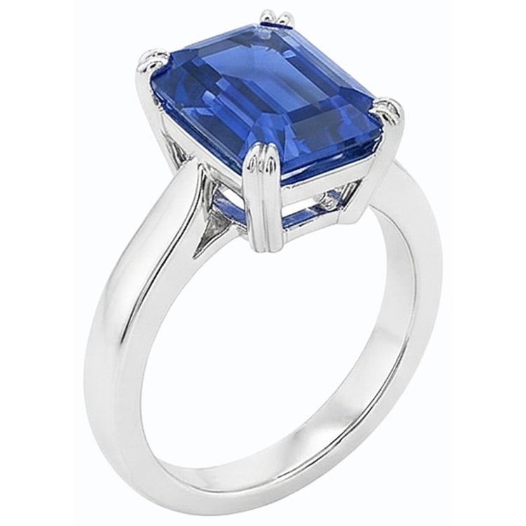 naturel diamant 2.50carats bague vue de face