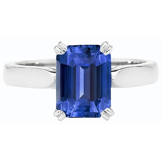 naturel diamant 2.50carats bague angle de côté