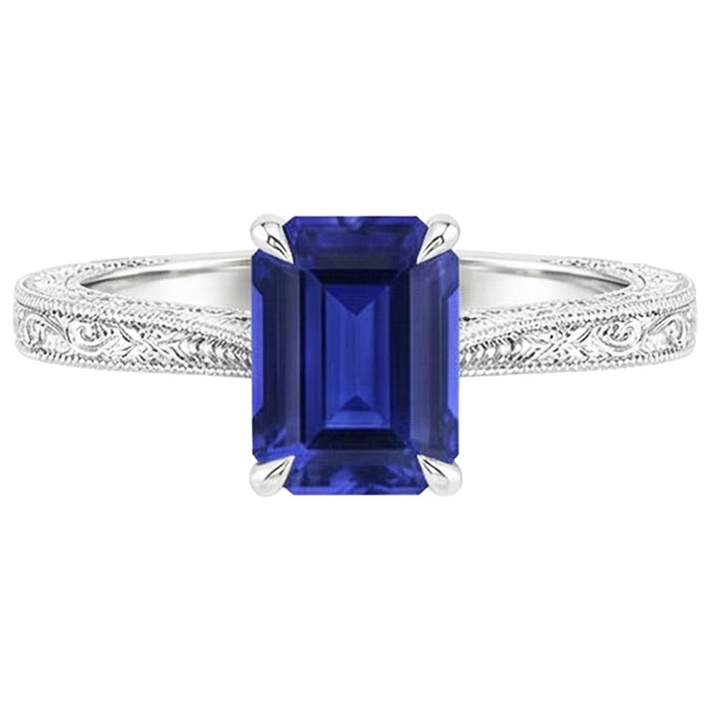 naturel diamant 2.50carats bague vue de profil