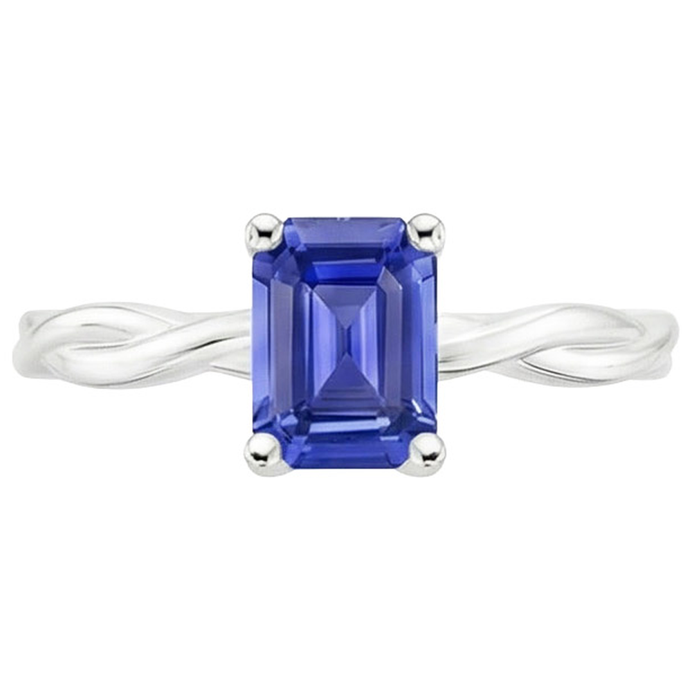 naturel diamant 2.50carats bague vue de profil