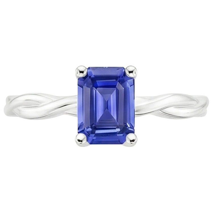 naturel diamant 2.50carats bague vue de profil