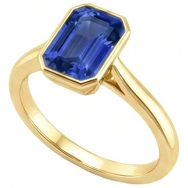 naturel diamant 3carats bague angle de côté