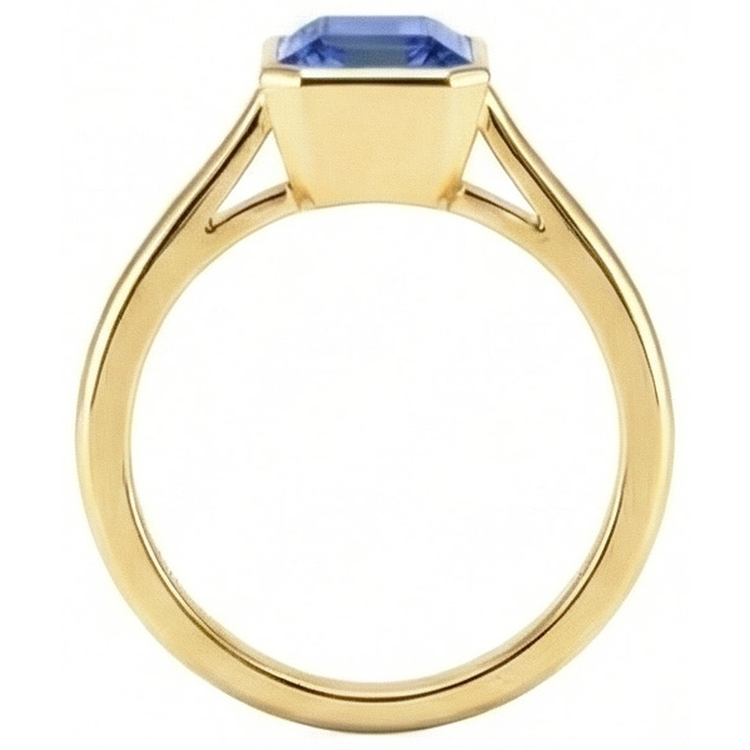 naturel diamant 3carats bague détail rapproché