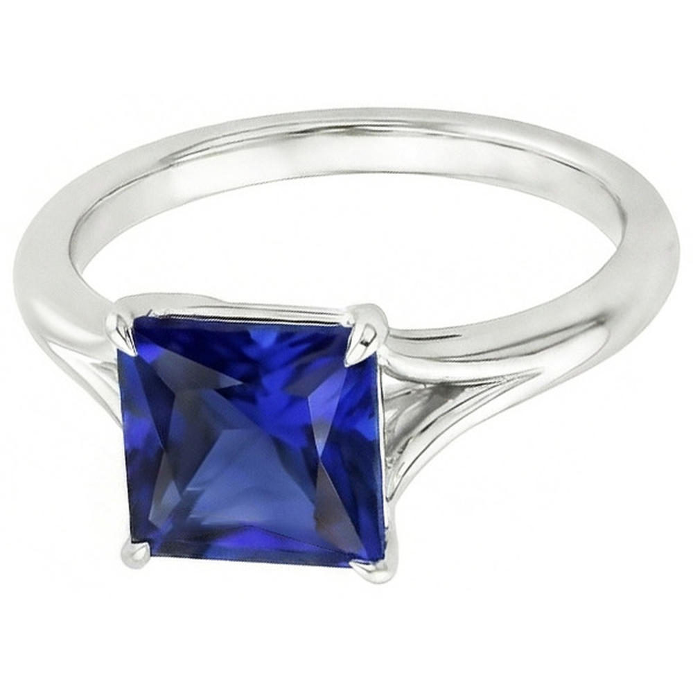 naturel diamant 5carats bague vue de dessus