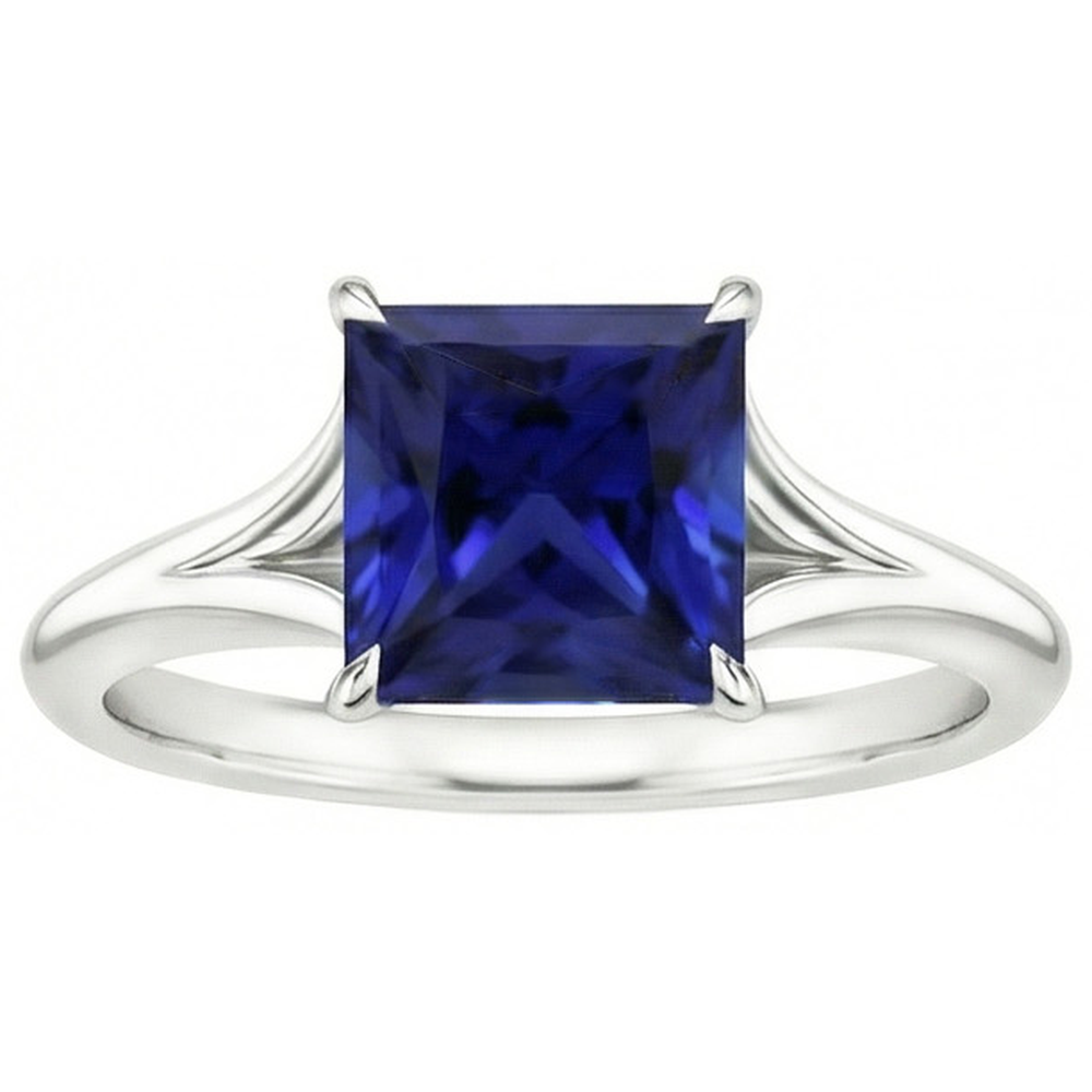 naturel diamant 5carats bague vue de profil
