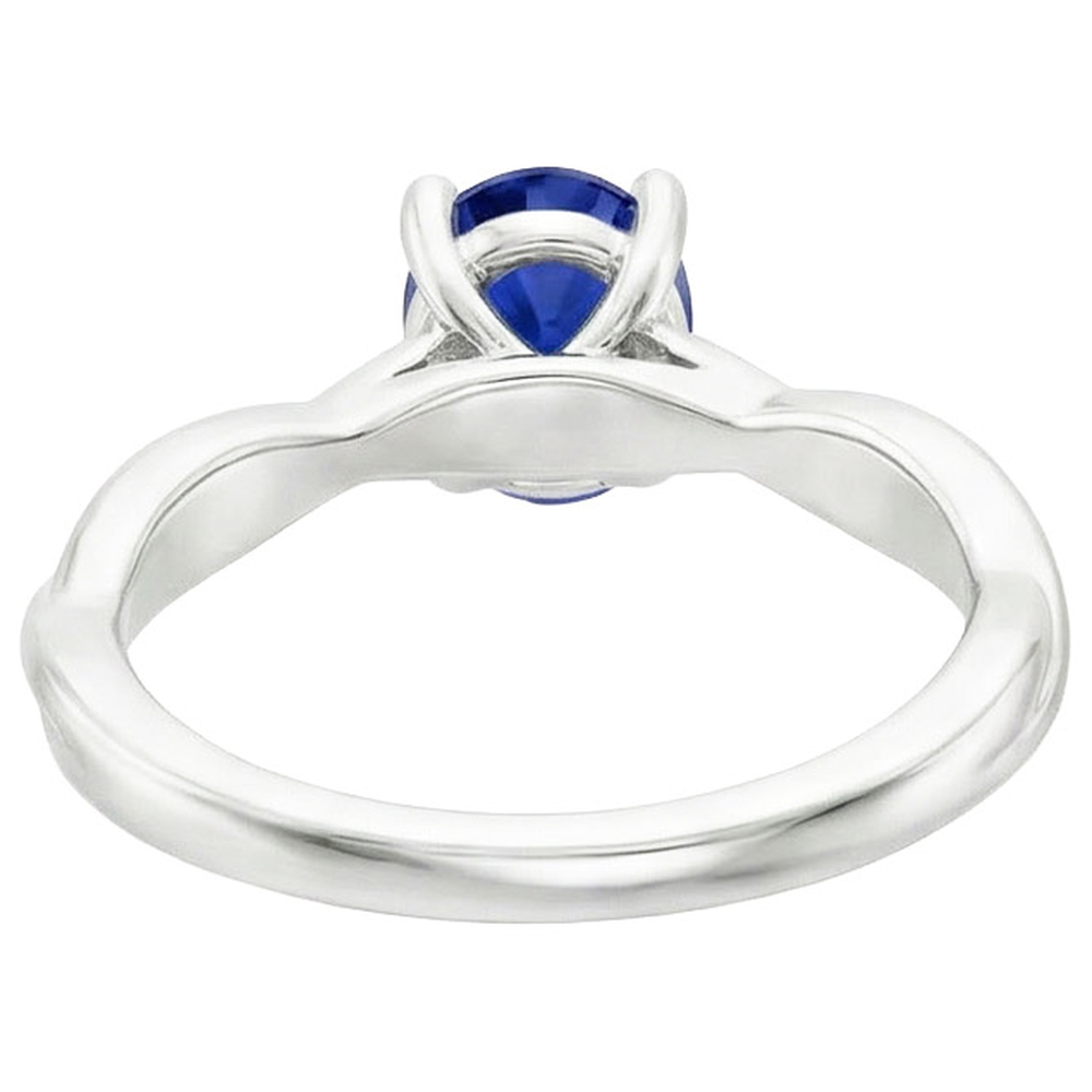 naturel oval diamant 2carats bague détail rapproché