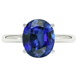 Bague Saphir Naturel 4.50 Carats